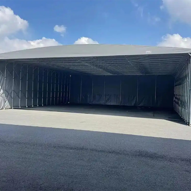 佛山电动/移动推拉棚