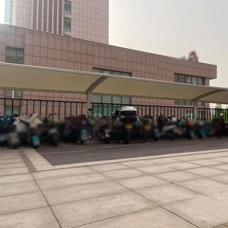 佛山膜结构电动车棚