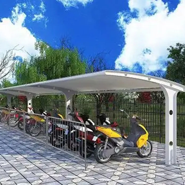 佛山膜结构电动车棚